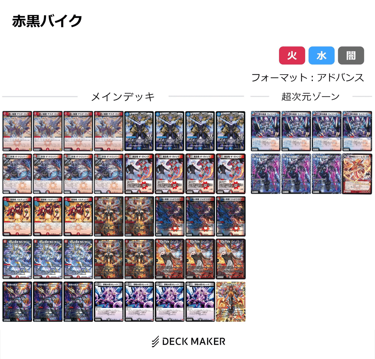 いちデッキビルダーのデッキ制作日記【異次元の超獣使い篇/にじ