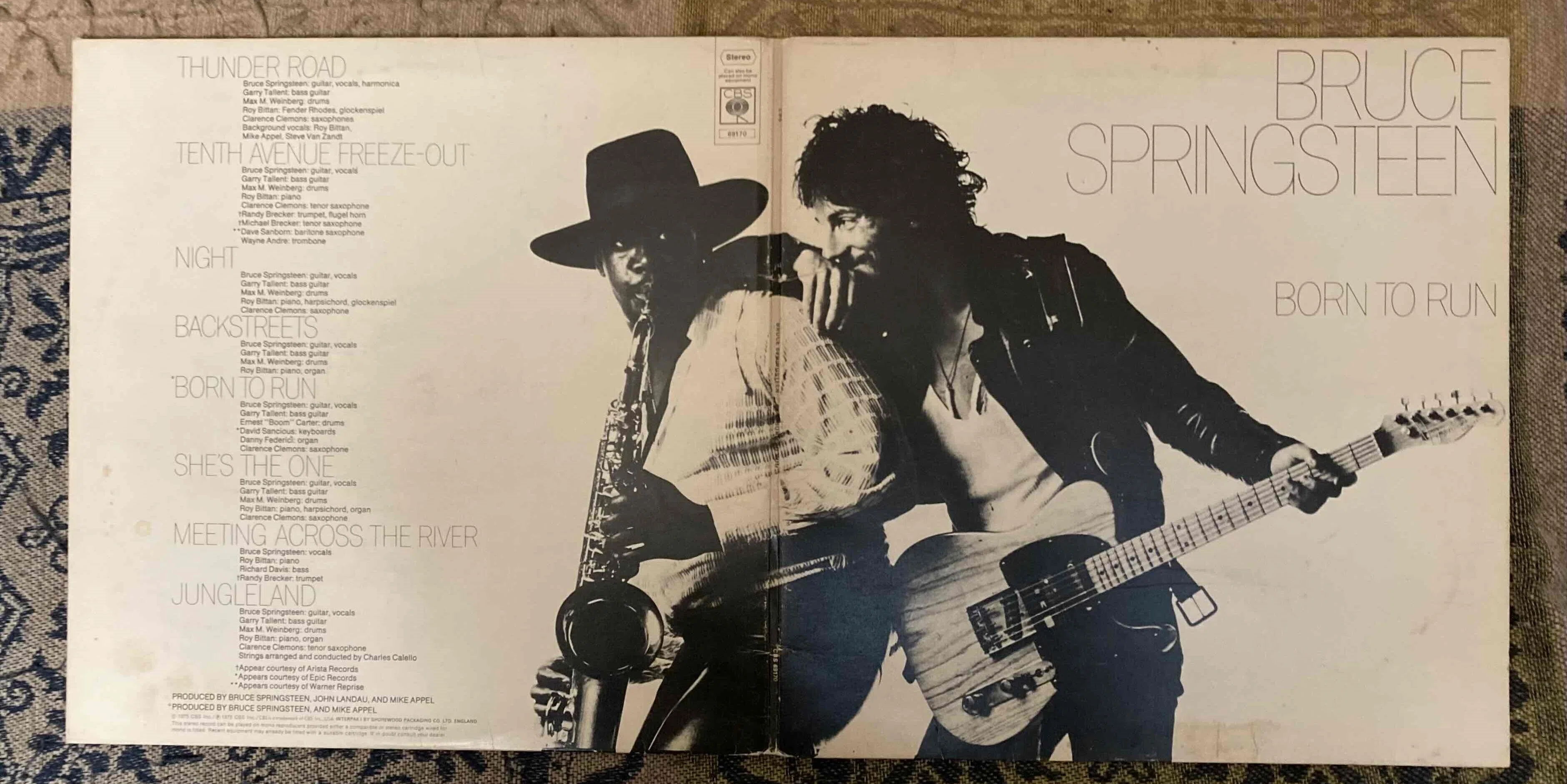 Bruce Springsteen [ Born to Run ] UK CBS S-69170｜naruru's Record
