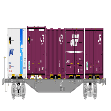 EF510 2両付属 コキ20両 4060 4061レ貨物列車一式 4061レの列車編成【2025年2月28日発】｜マブ