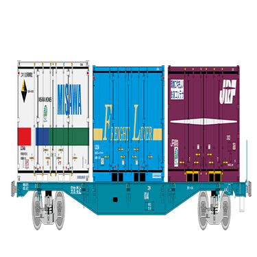 EF510 2両付属 コキ20両 4060 4061レ貨物列車一式 EF510 2両付属 コキ20両 4060 4061レ貨物列車一式 EF510 2両付属 コキ