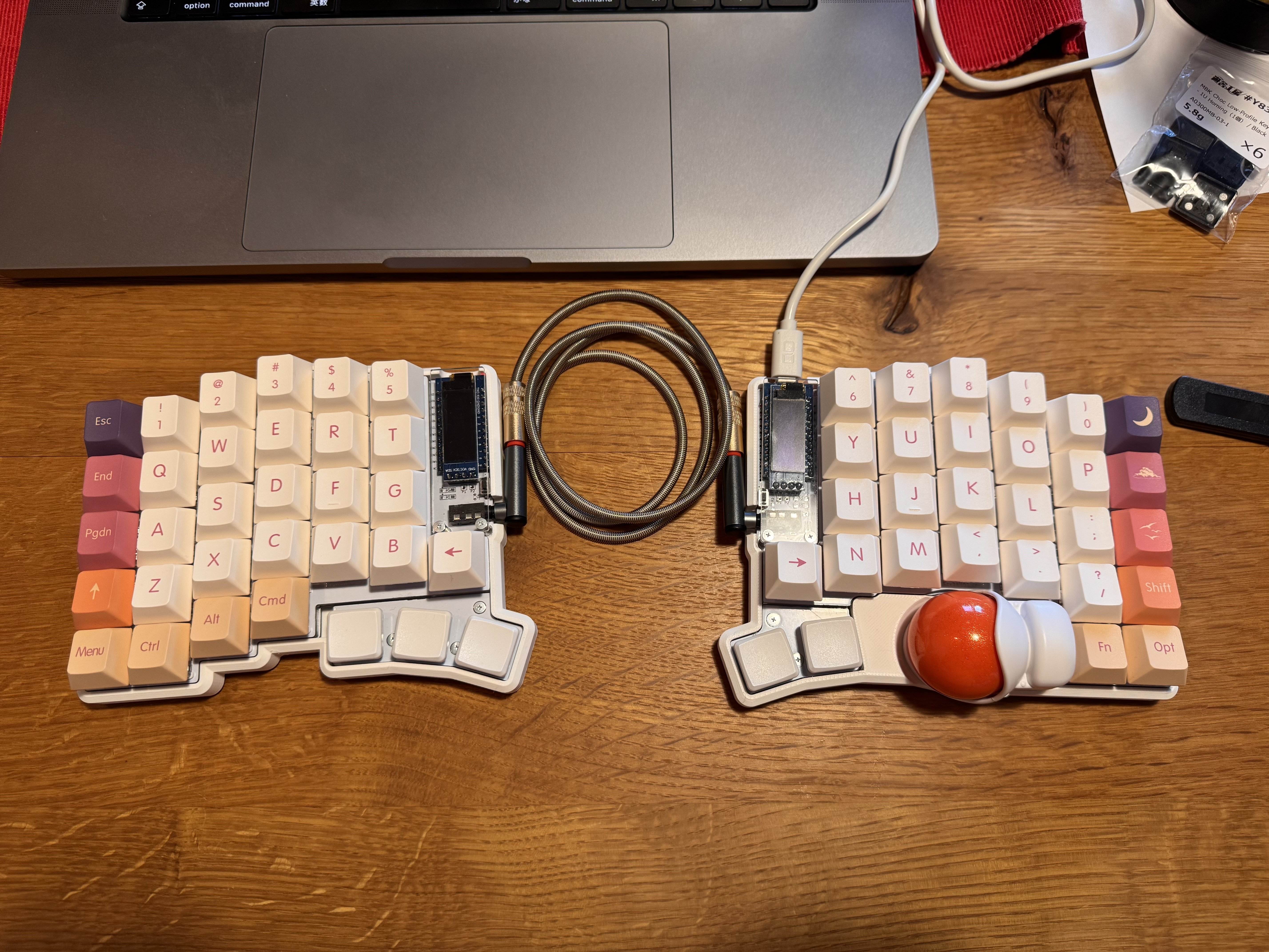 自作キーボード沼に片足突っ込んでみた話 #Keyball - Qiita