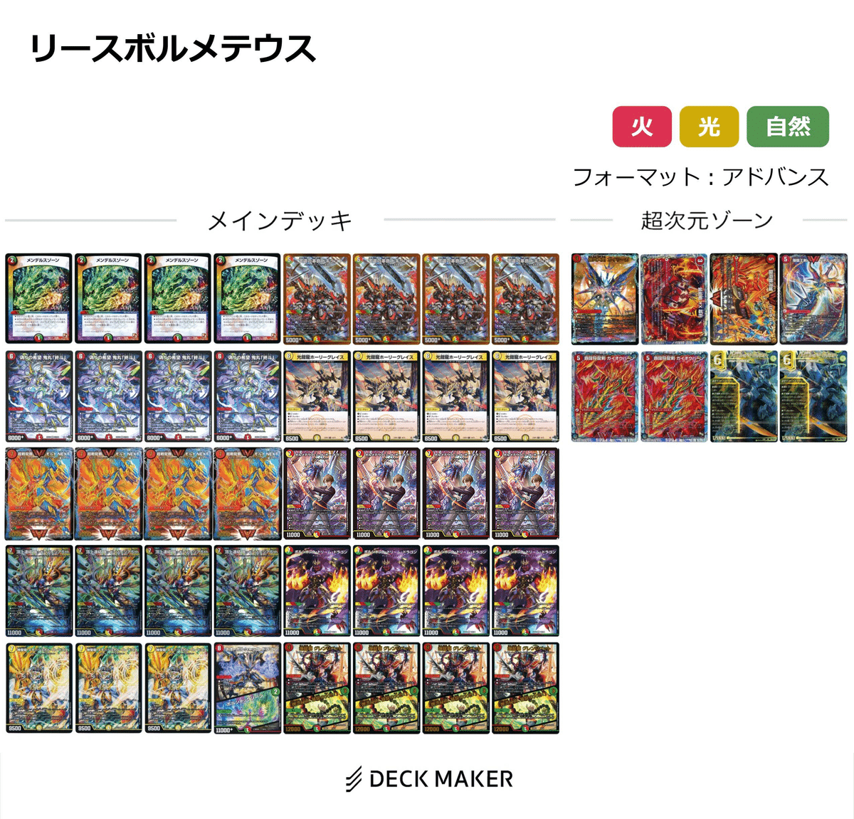 サロメ嬢 異次元の超獣使い 赤単速攻デッキパーツ - メルカリ