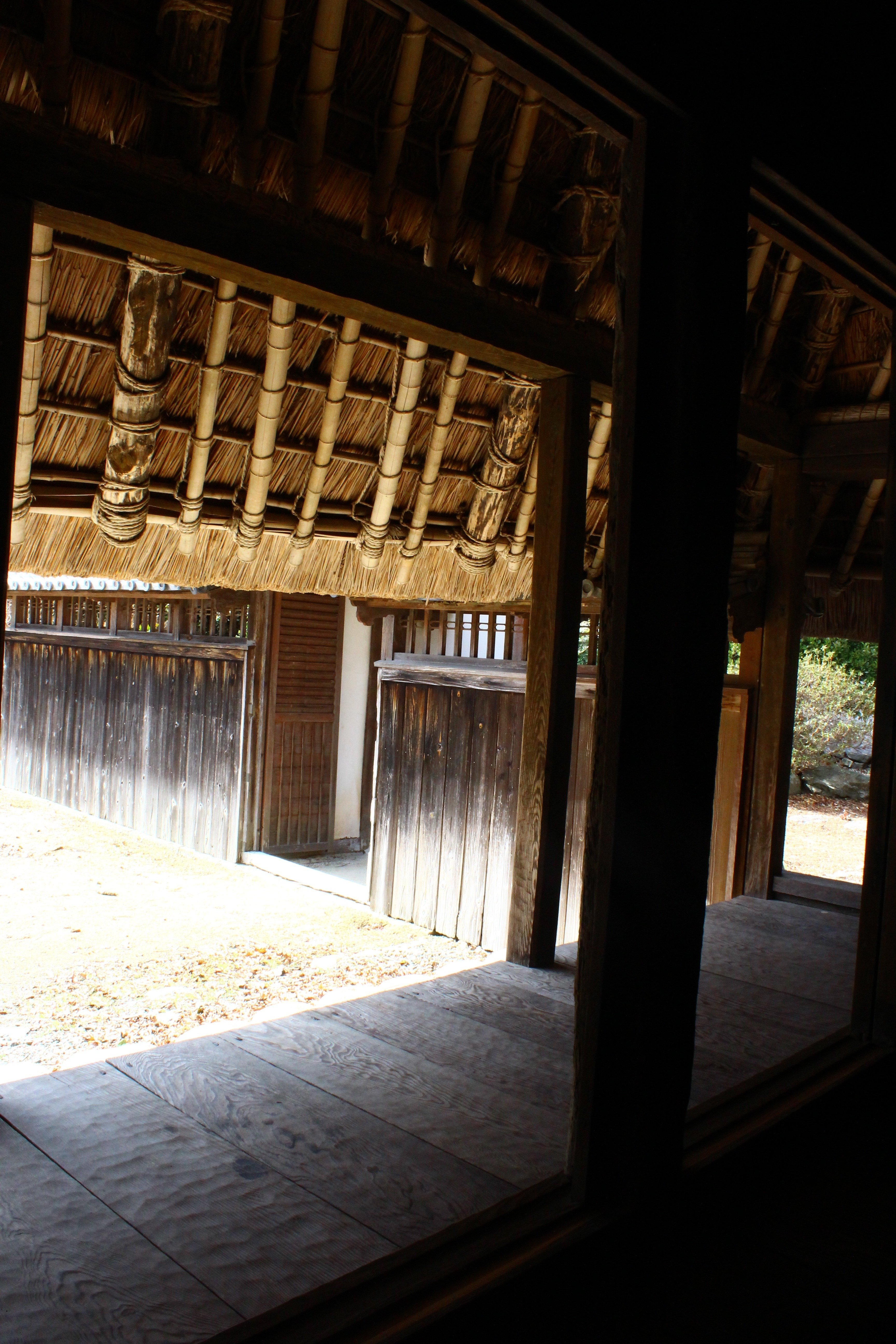 忍たまにはまって、なぜか箱木家住宅 ｜きみ