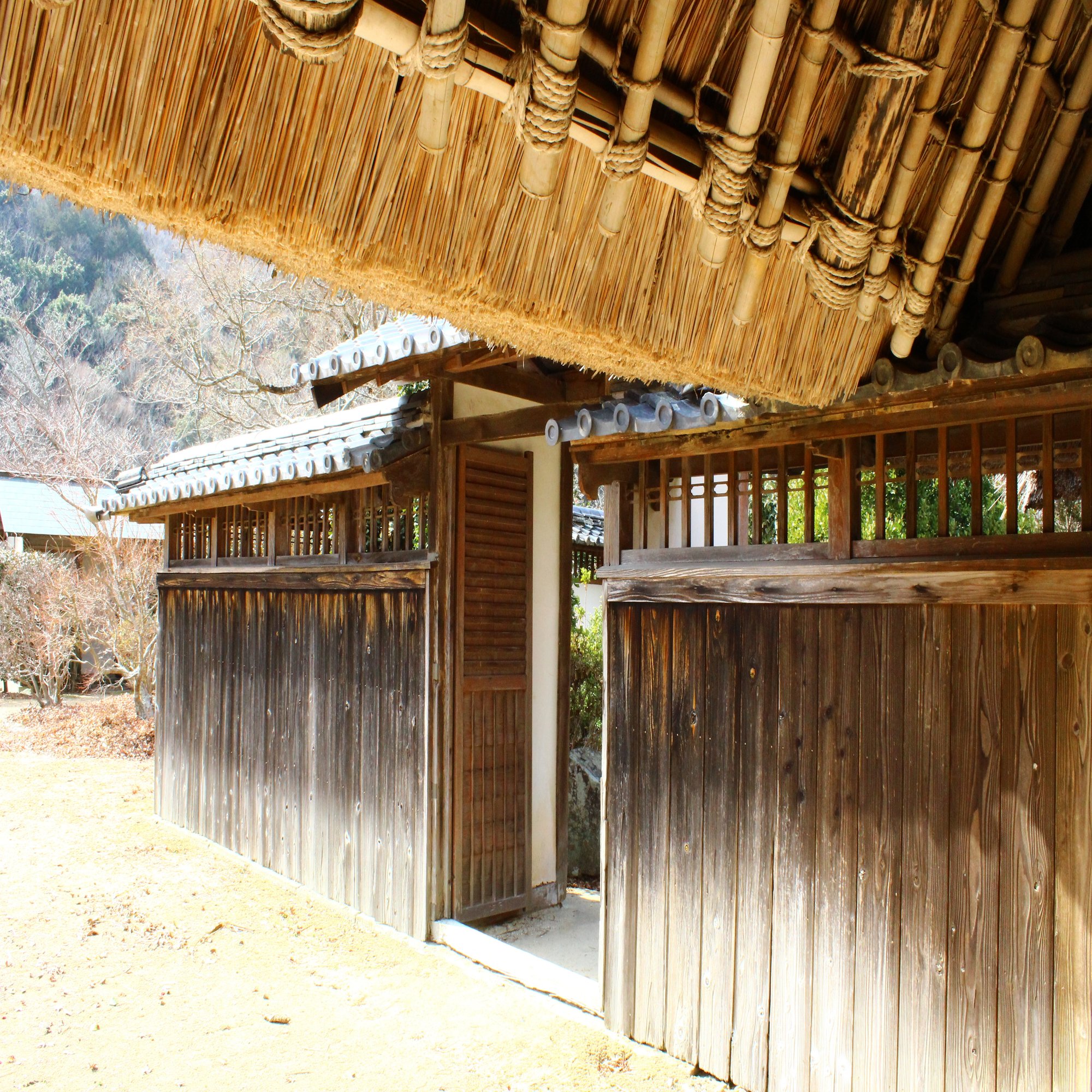 忍たまにはまって、なぜか箱木家住宅 ｜きみ
