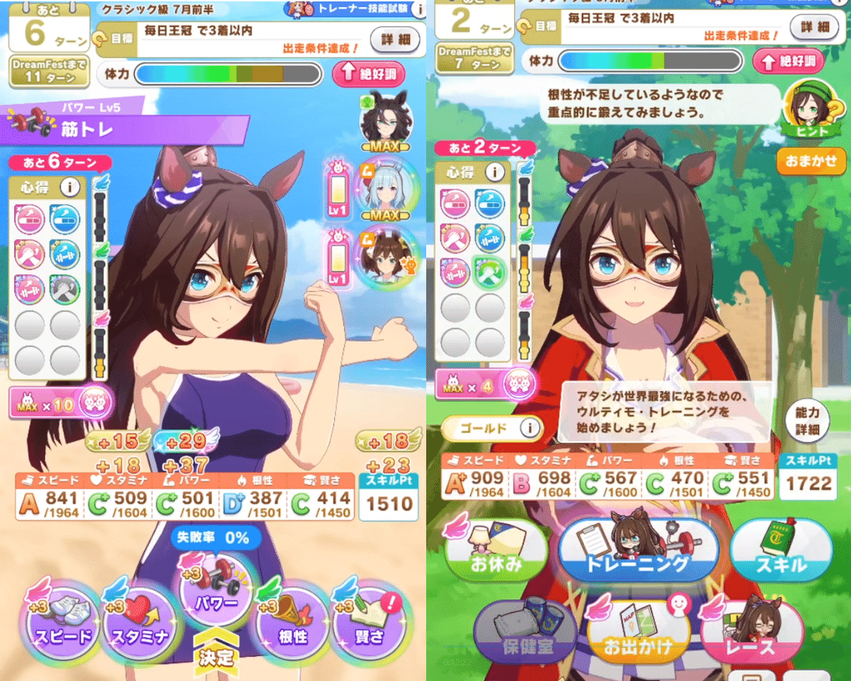 SSRアーモンドアイなら1枚でスピードMAXにできる説｜バーベ