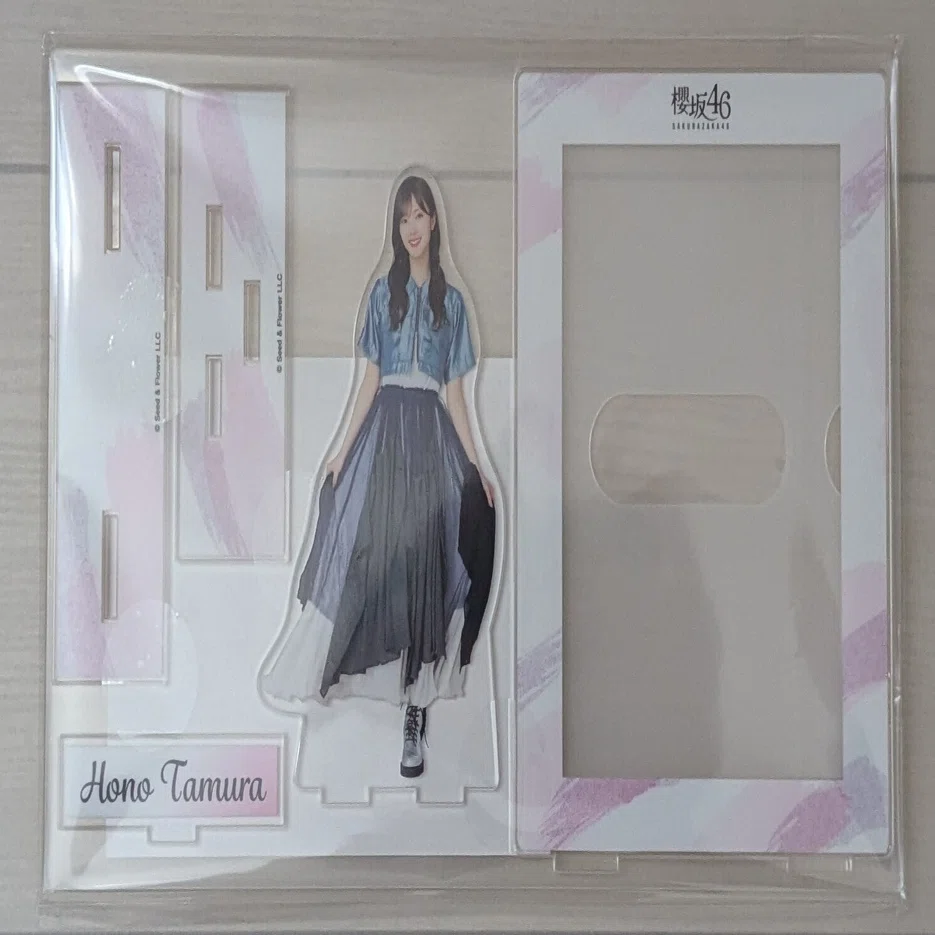 やっと届いた、櫻坂46田村保乃のアクリルスタンドとブロマイド 
