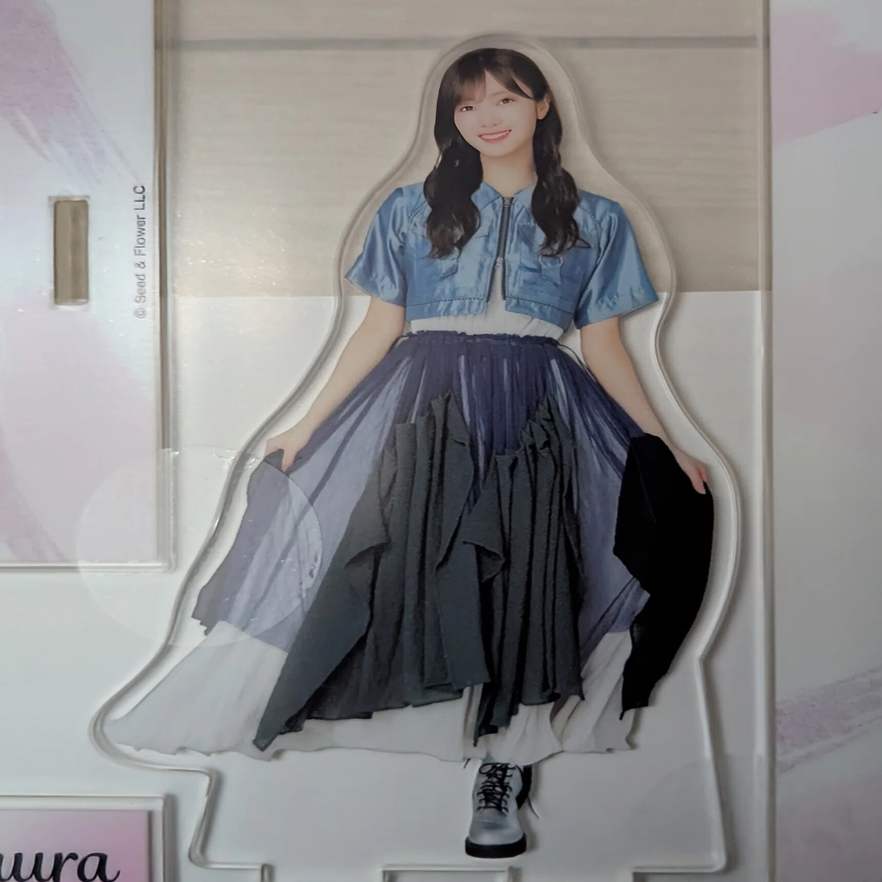 やっと届いた、櫻坂46田村保乃のアクリルスタンドとブロマイド 