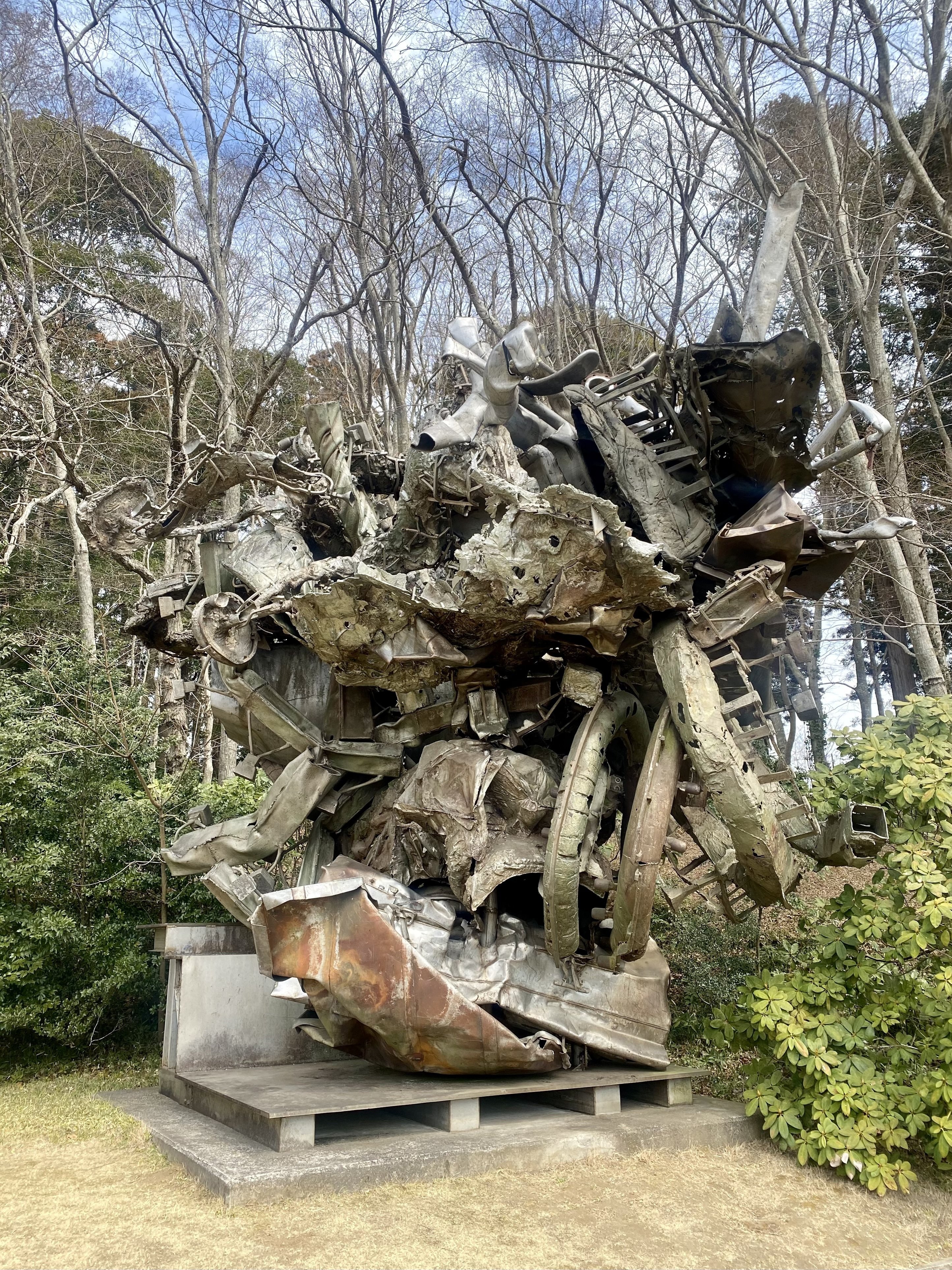 川村記念美術館　真鍮オブジェ「森の美術館」 川村記念美術館 真鍮オブジェ「森の美術館」 川村記念美術館 真鍮