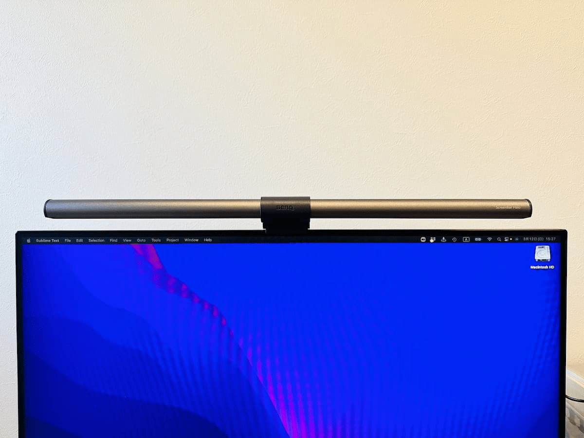改良版】BenQ ScreenBar Halo レビュー！所有欲を満たす逸品。｜もんたな