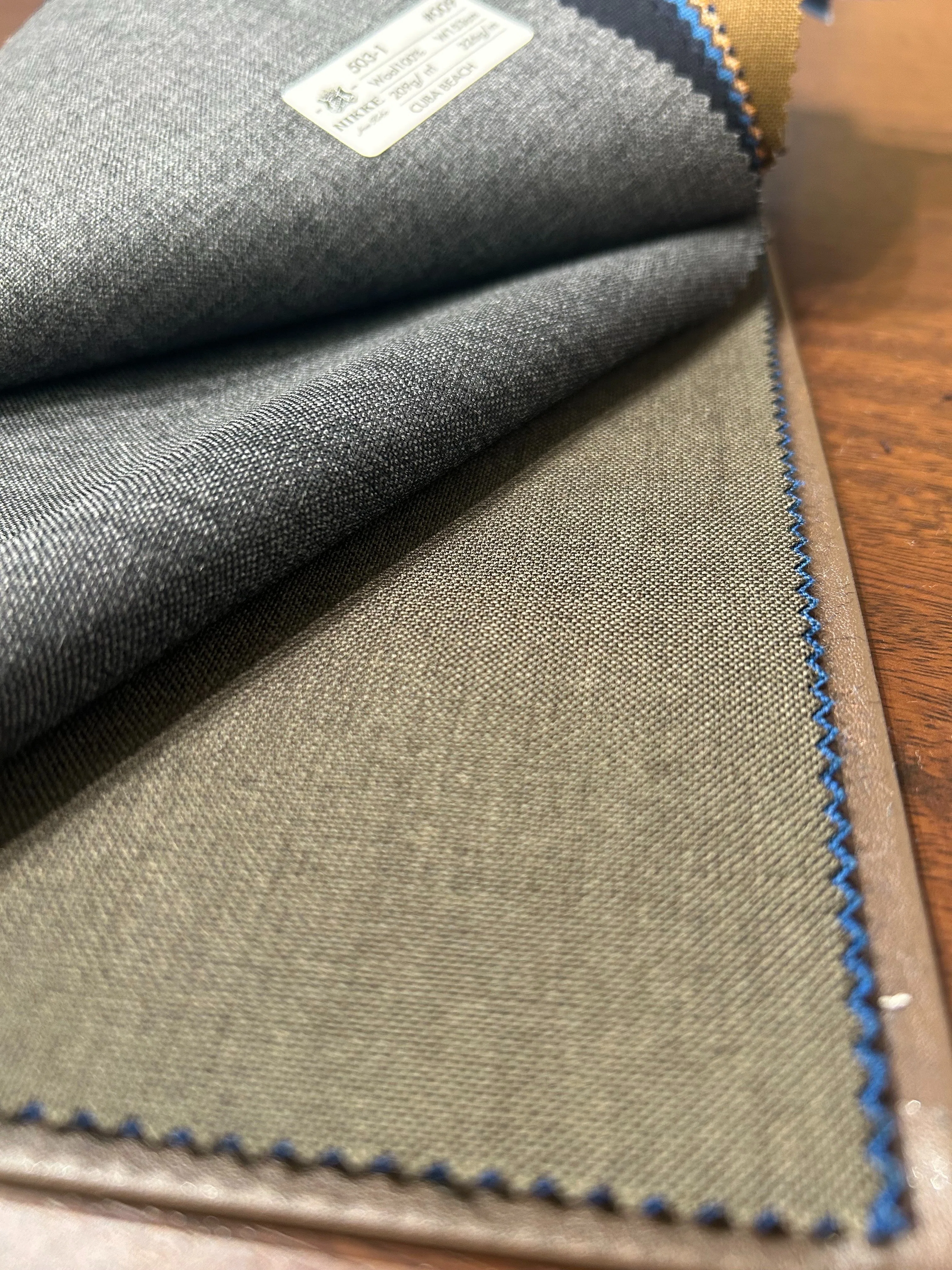 生地紹介～NIKKE CUBA BEACH～｜福岡のオーダースーツ屋/Order Suit