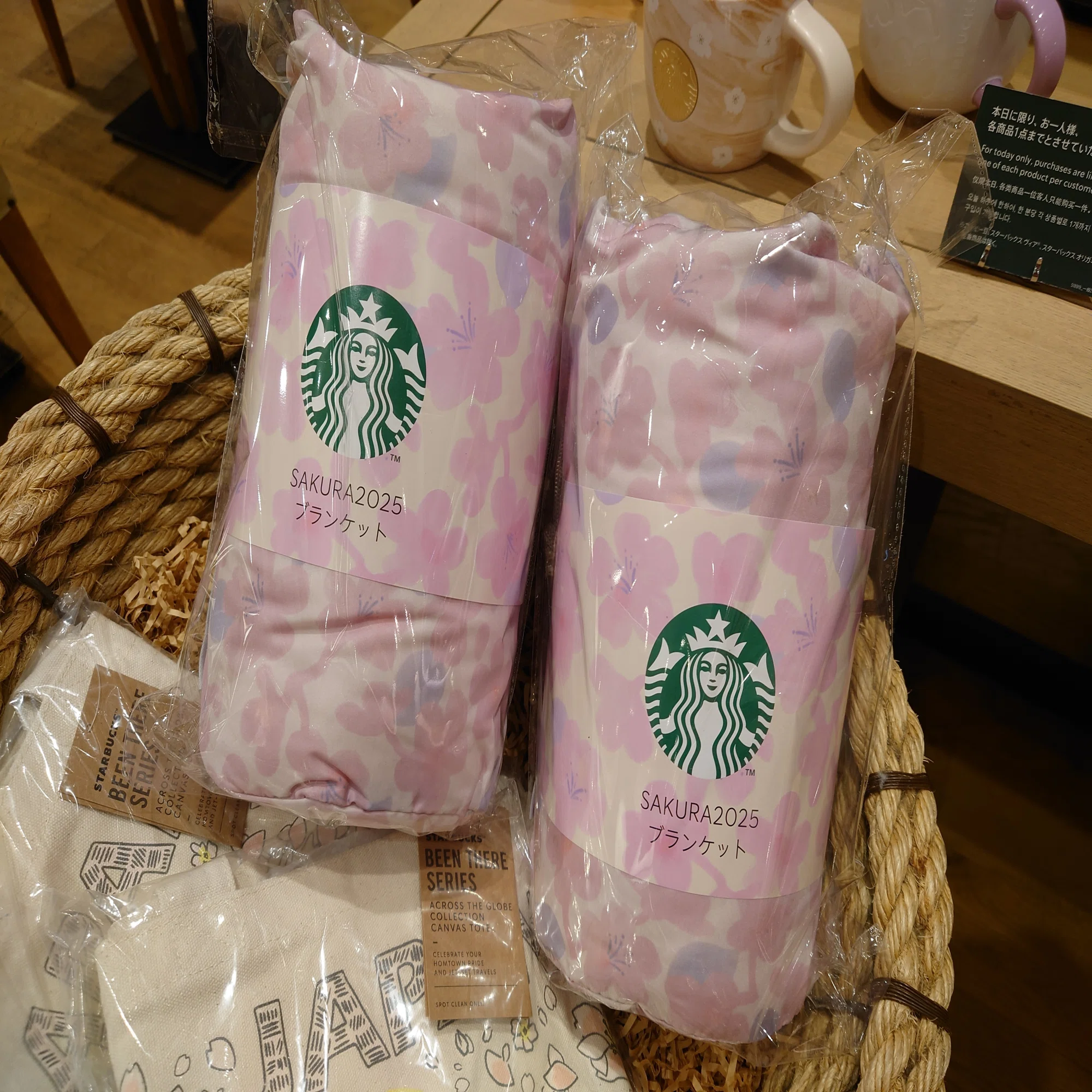 スタバのSAKURA2025コースター第3弾『散る』🌸｜ORANGE🍊 スターバックスSAKURA タンブラー・コースター3点セット