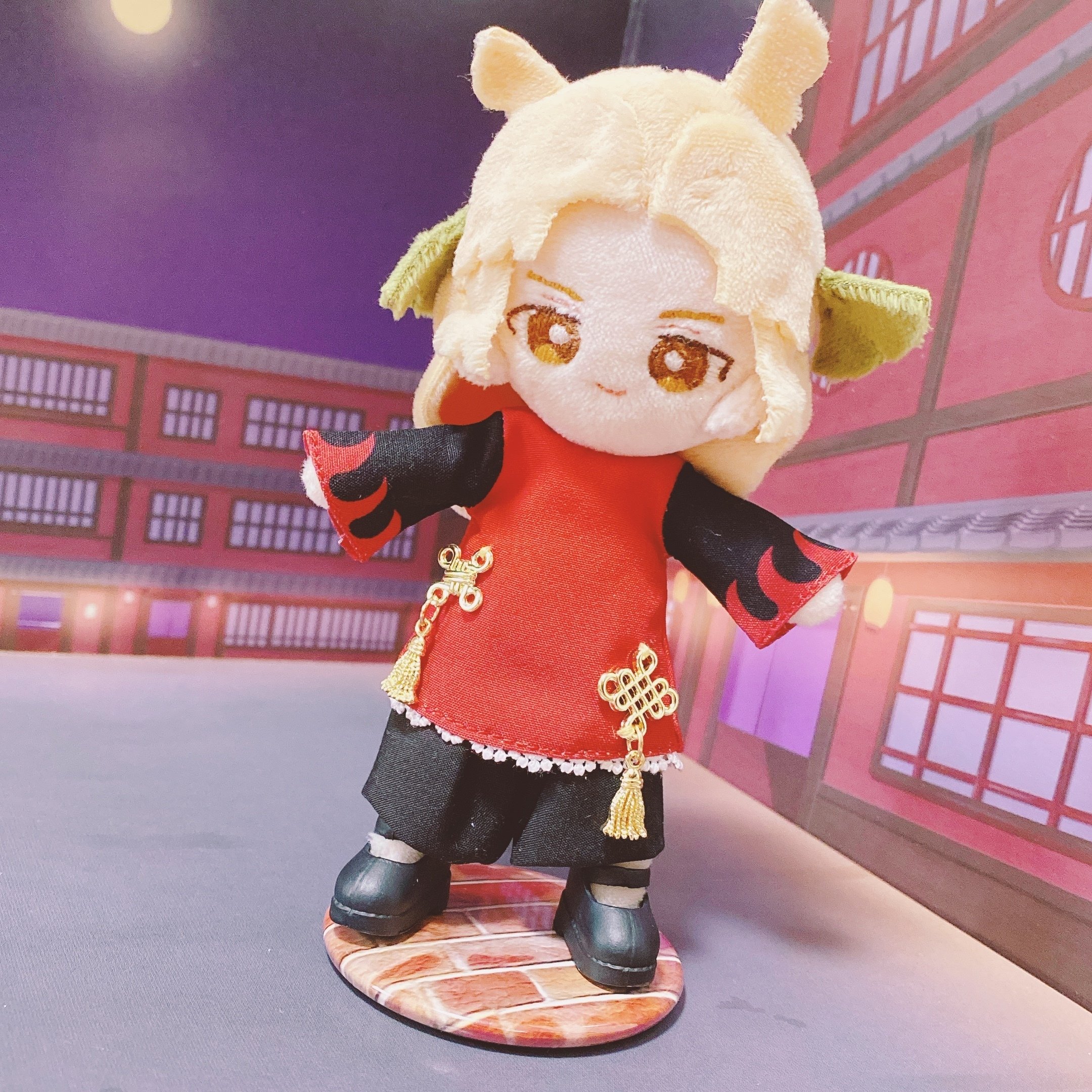 振り返り】poinuiちゃんの型紙でOCのぬいぐるみを作りました｜Mai