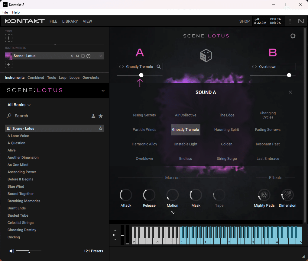 DTM】音源紹介「Scene:Lotus」（for KONTAKT）｜ふるの