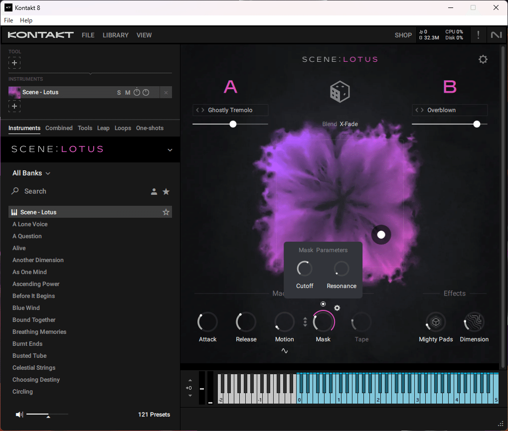 DTM】音源紹介「Scene:Lotus」（for KONTAKT）｜ふるの