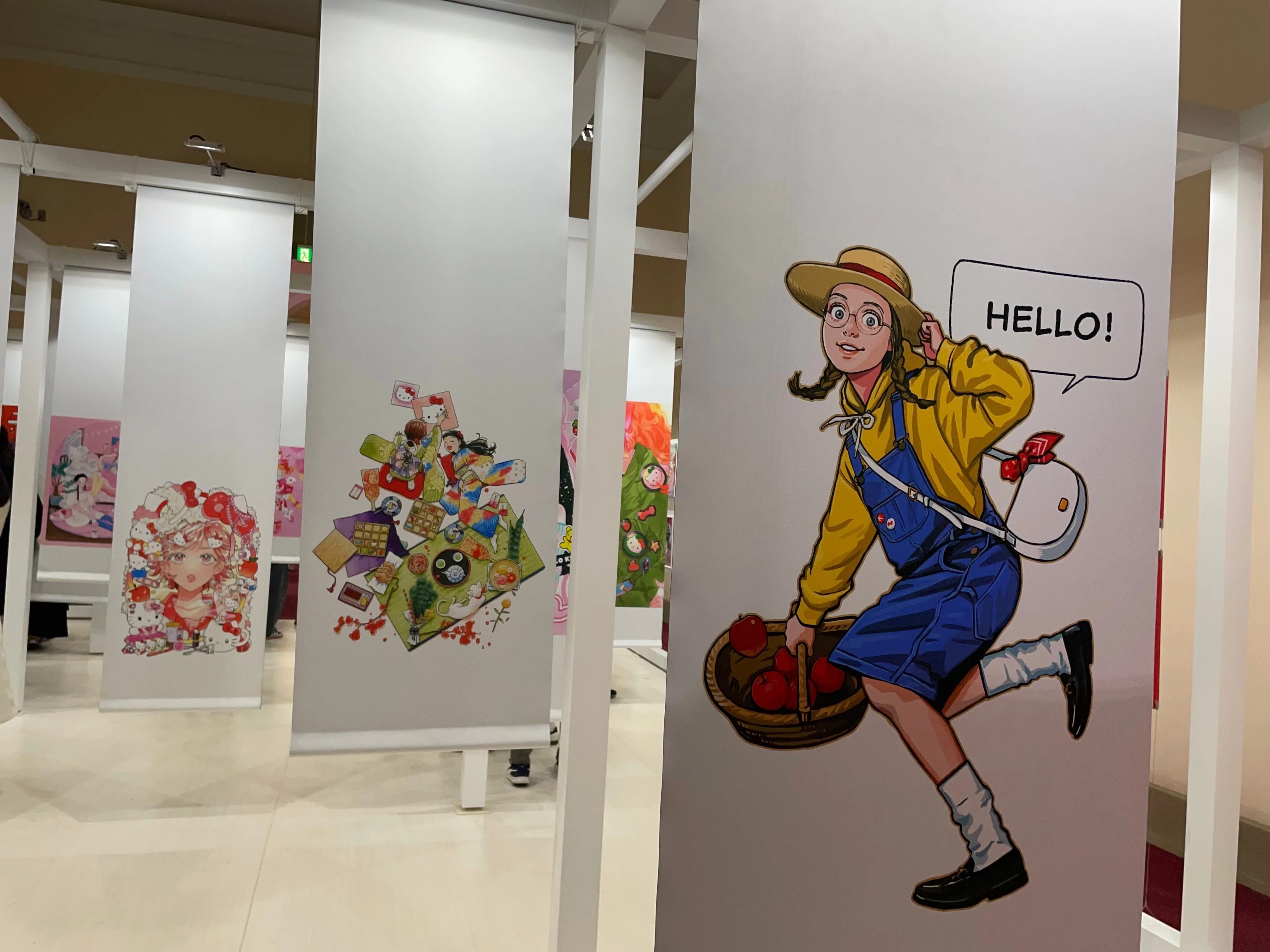 ハローキティ展/ミュシャ展に行ってきた話【3月のエモ活】｜根尾ねおり