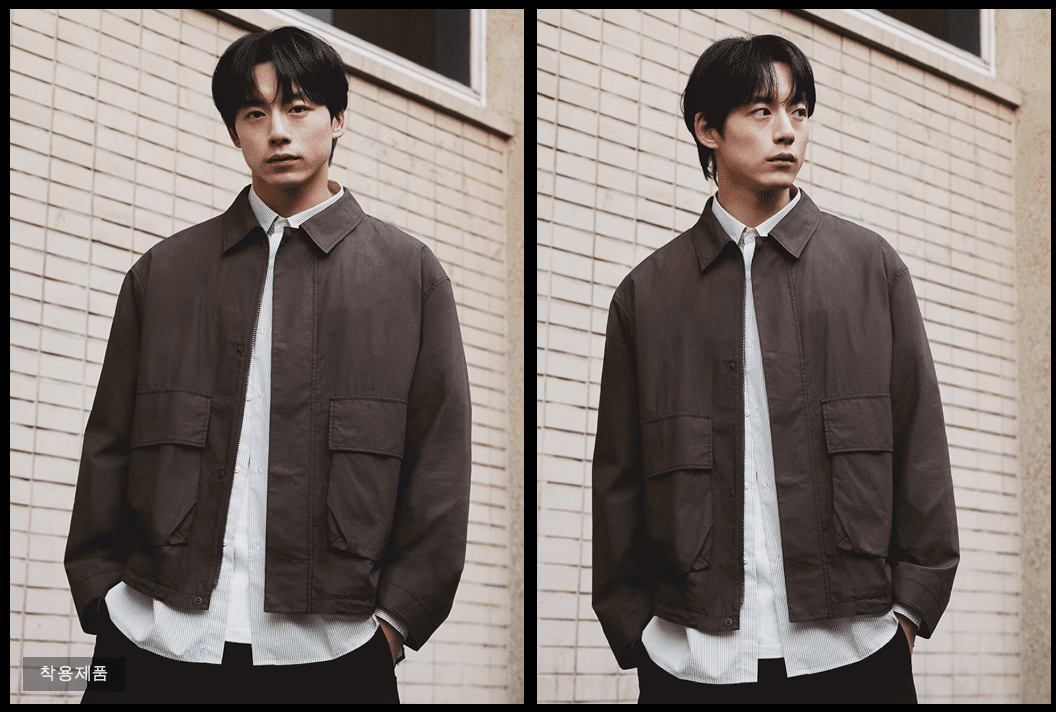UNIQLO Cのコットンショートブルゾン購入しました❗️ | 鞄紳士