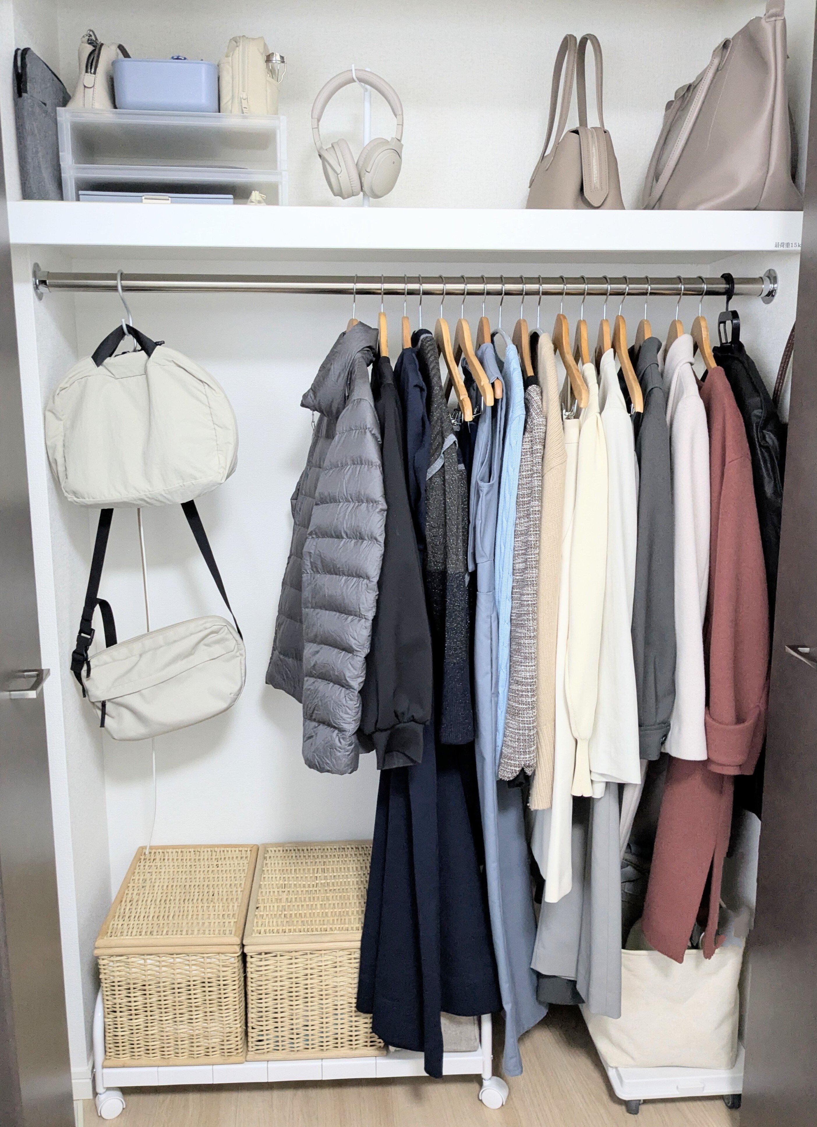 ゆるミニマリスト クローゼット紹介｜takagi