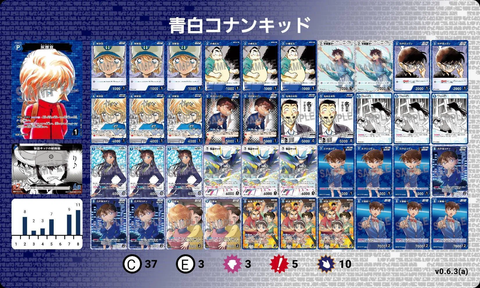 3弾環境時に使っていた青白コナンキッドの構築時に考えていたこと