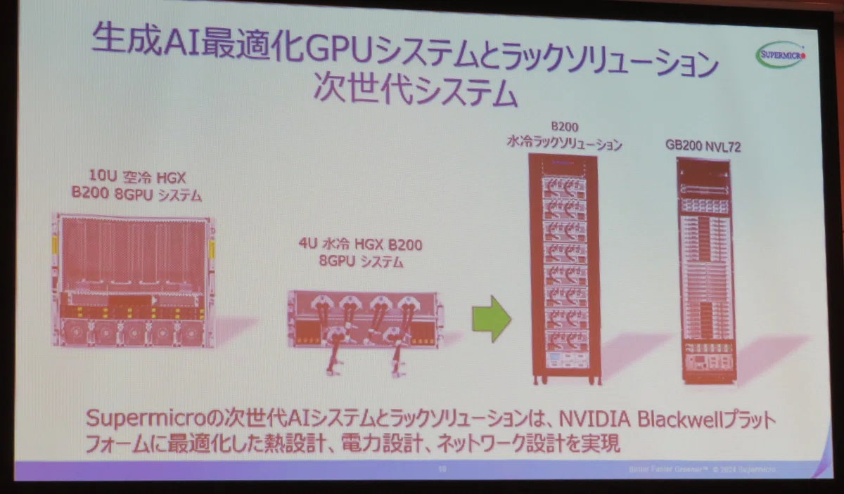 B200 Computer 후지산 기슭에 데이터센터, 최신 GPU 'B200' 탑재 서버 1000대 분량 구매|半導体ナビ