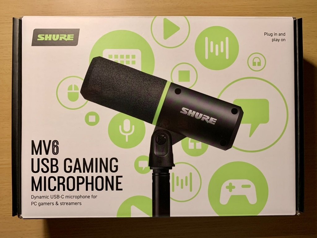 備忘録】Shure MV6 の設定・所感|かったぁ 備忘録】Shure MV6 の設定・所感|かったぁ