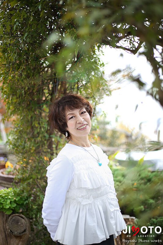 滋賀県東近江市でヘアセットモデルのポートレート撮影｜ハヤシフォト