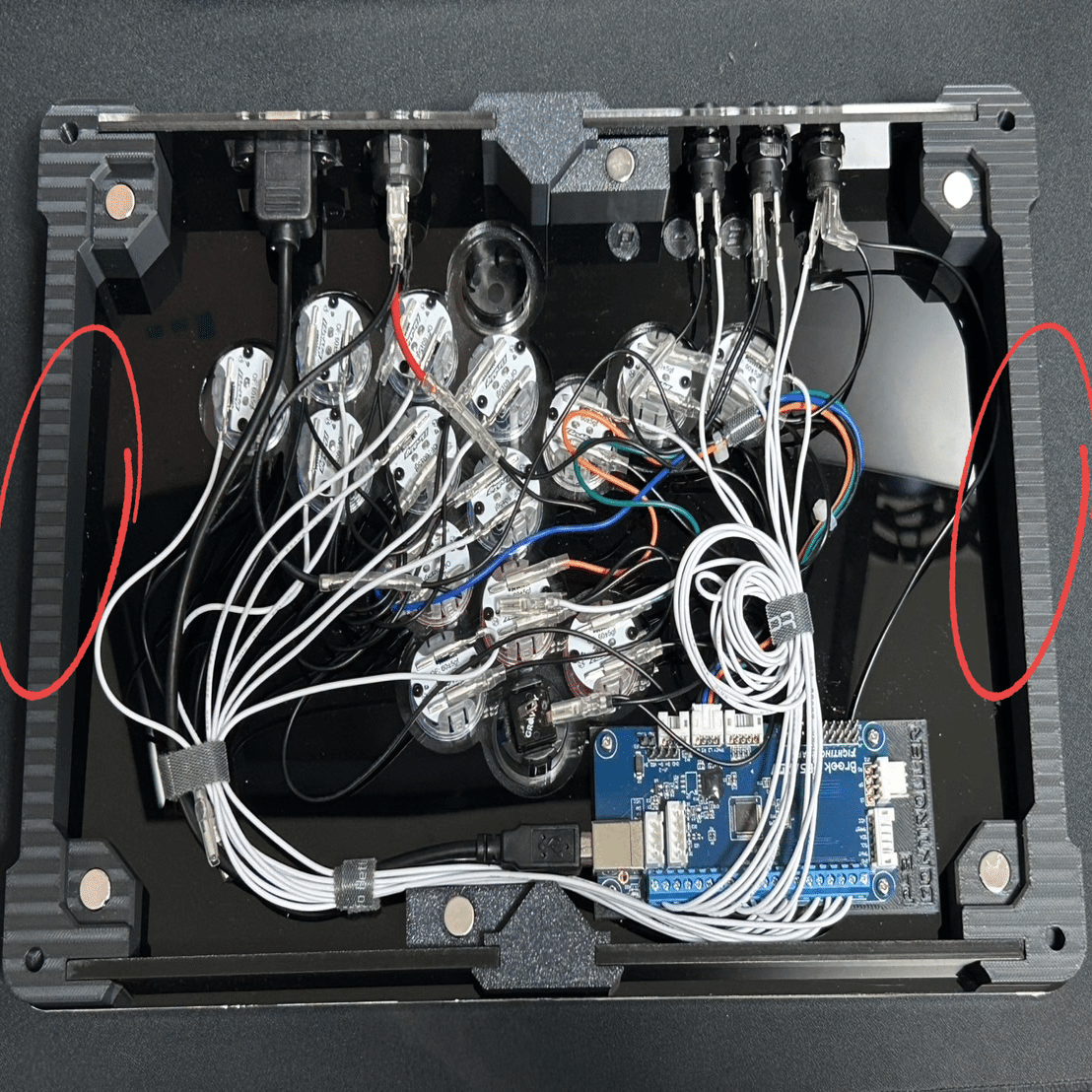 レバーレス薄型傾斜化キット組立解説｜ぴくるす@アケコン工房