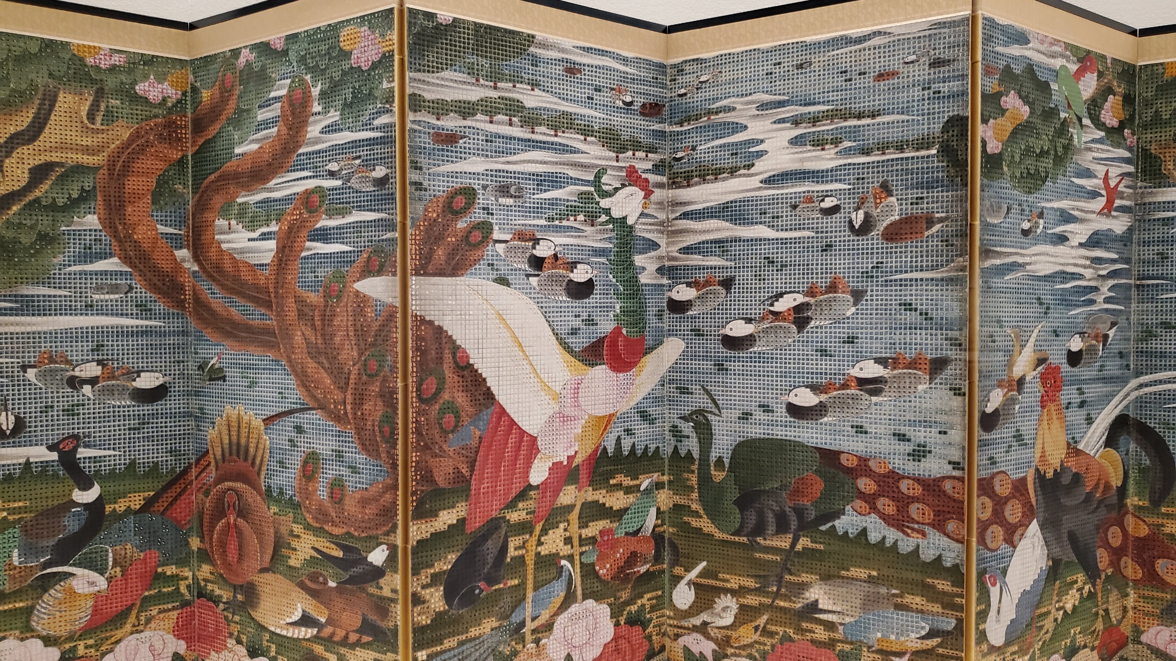 JAPAN美品 伊藤若冲 画集 日本画 屏風画 貴重 歴史 水彩画 鳥 花 絵画 伊藤若冲のあの名品も！出光美術館がアメリカ・プライス