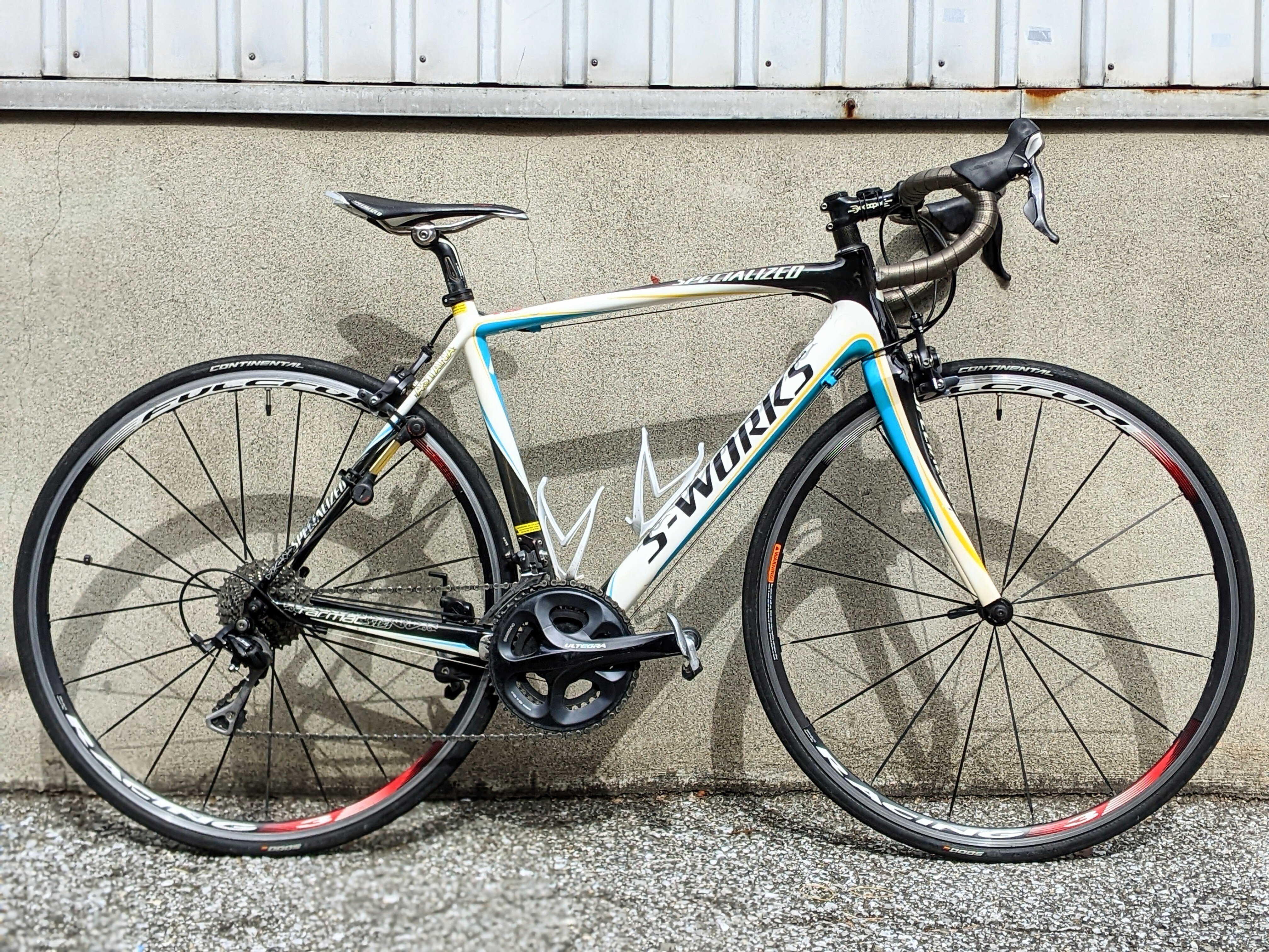 S-WORKS 剥げ TARMAC SL3 限定 SAXO BANKカラー S-WORKS 剥げ TARMAC SL3 限定 SAXO BANKカラー