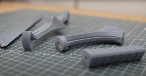 3Dプリンター メタリックデザイン 凄技紹介「レジンで3Dプリントしたオブジェクトをメタリックに仕上げる
