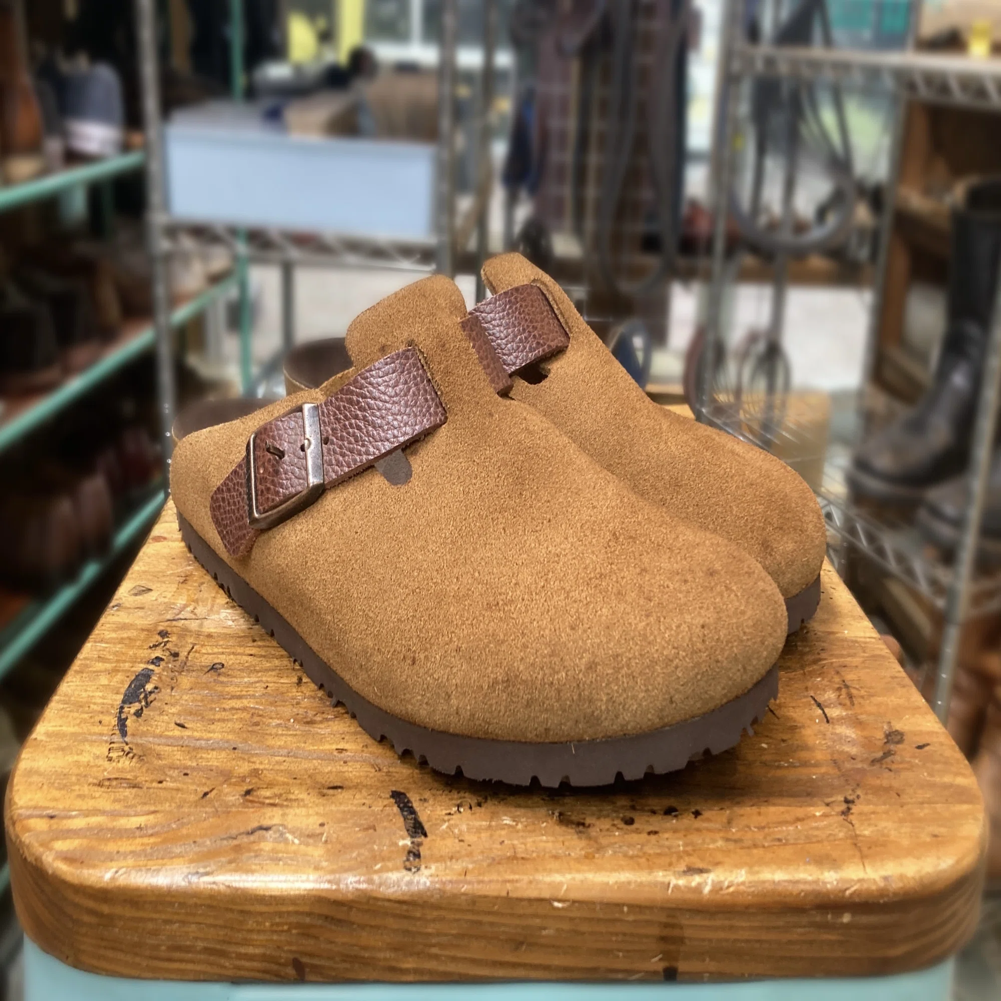 リソール/ソール交換】Birkenstock BOSTON/ビルケンシュトックボストン 