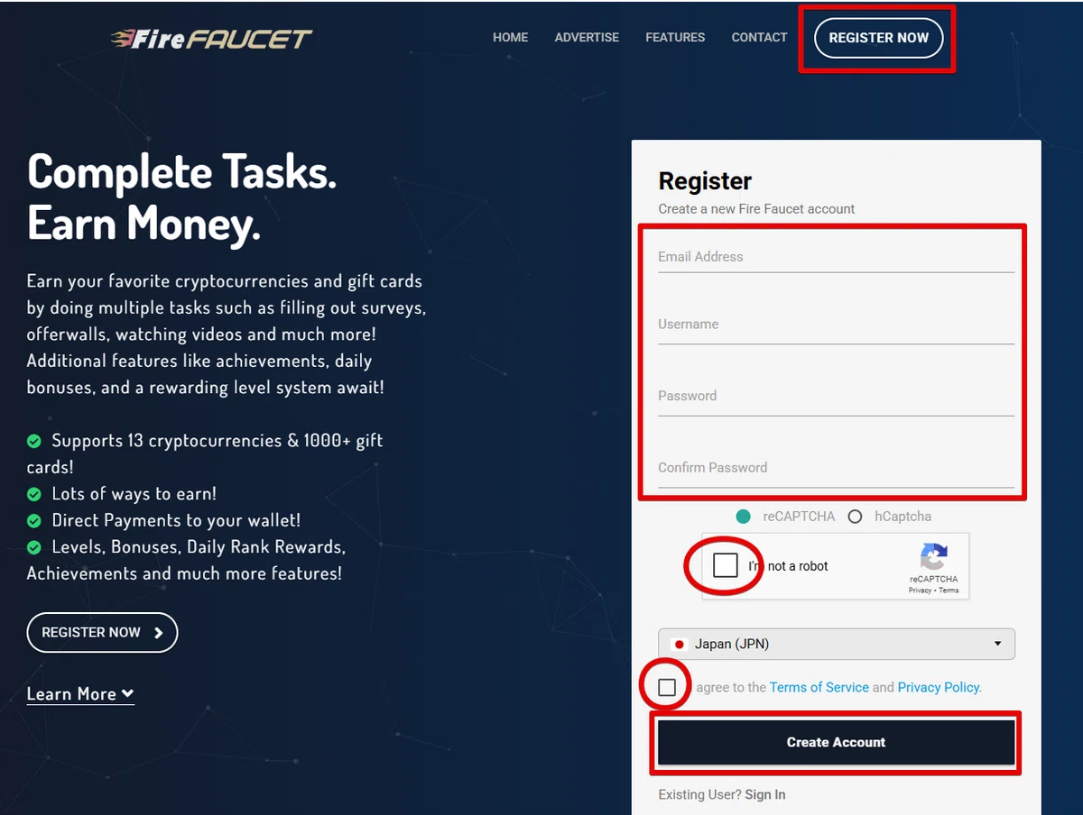 Fire Faucet で30分ごとに暗号資産を無料で貯める！｜ポイトリ
