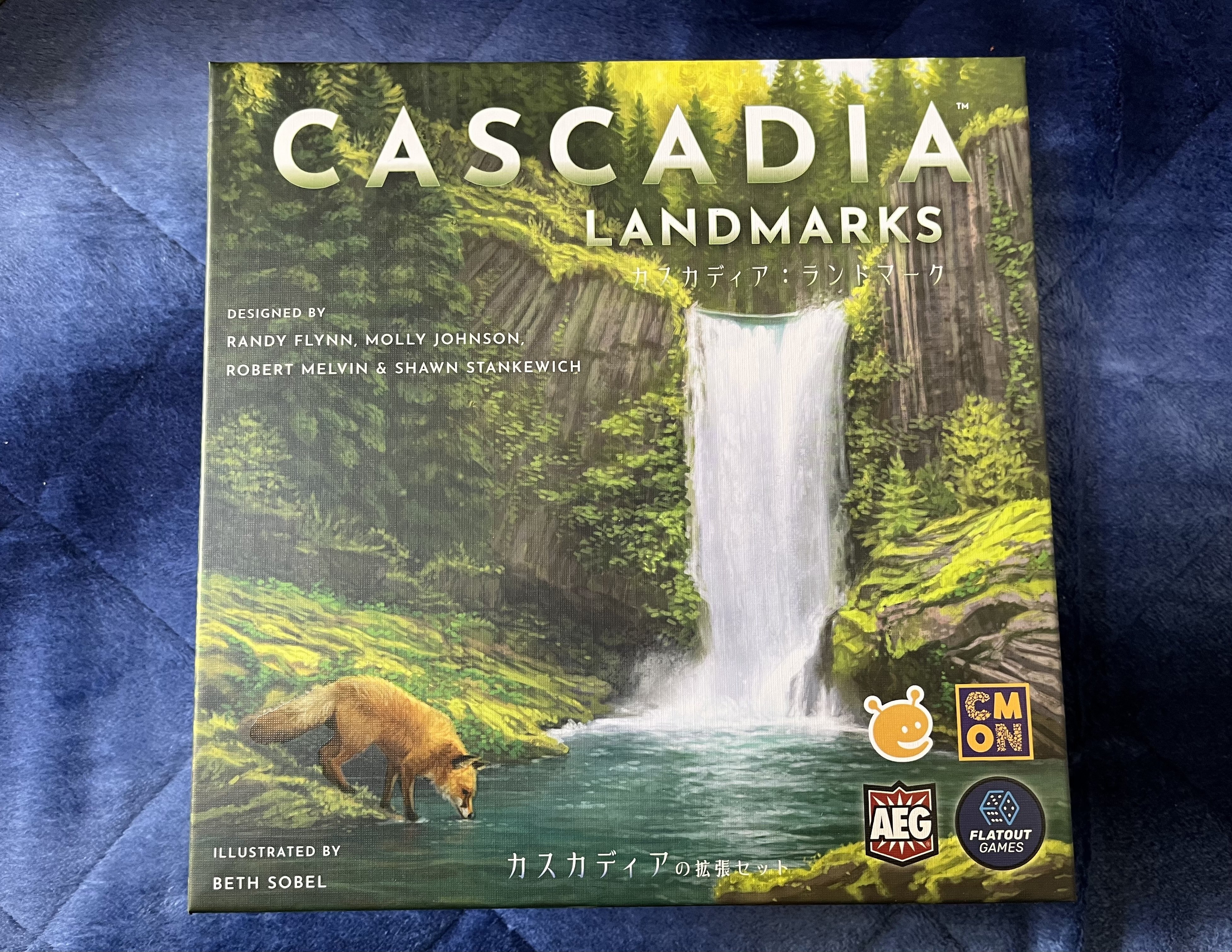 ボドゲ】カスカディア＋拡張：ランドマーク｜缶烏