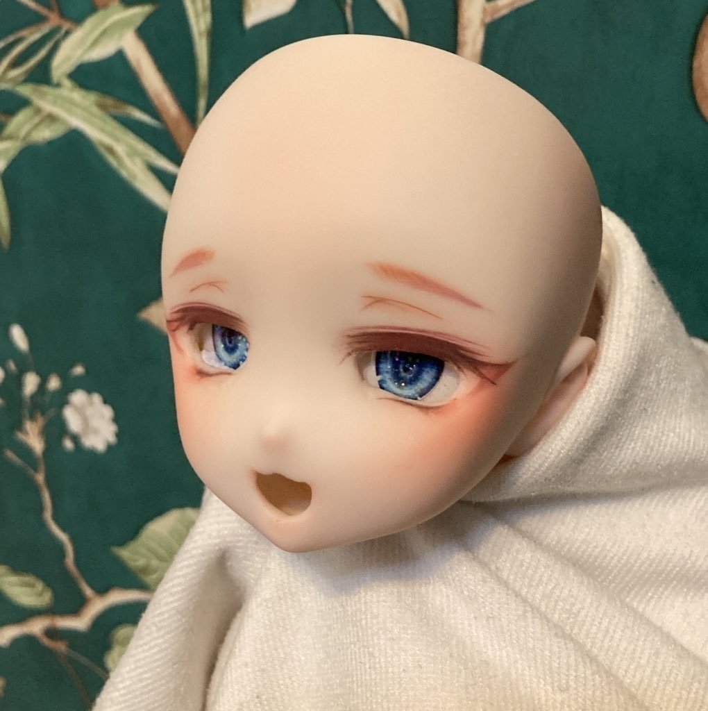 ドールカスタム2】カスタムメイクの流れについて｜ふがし