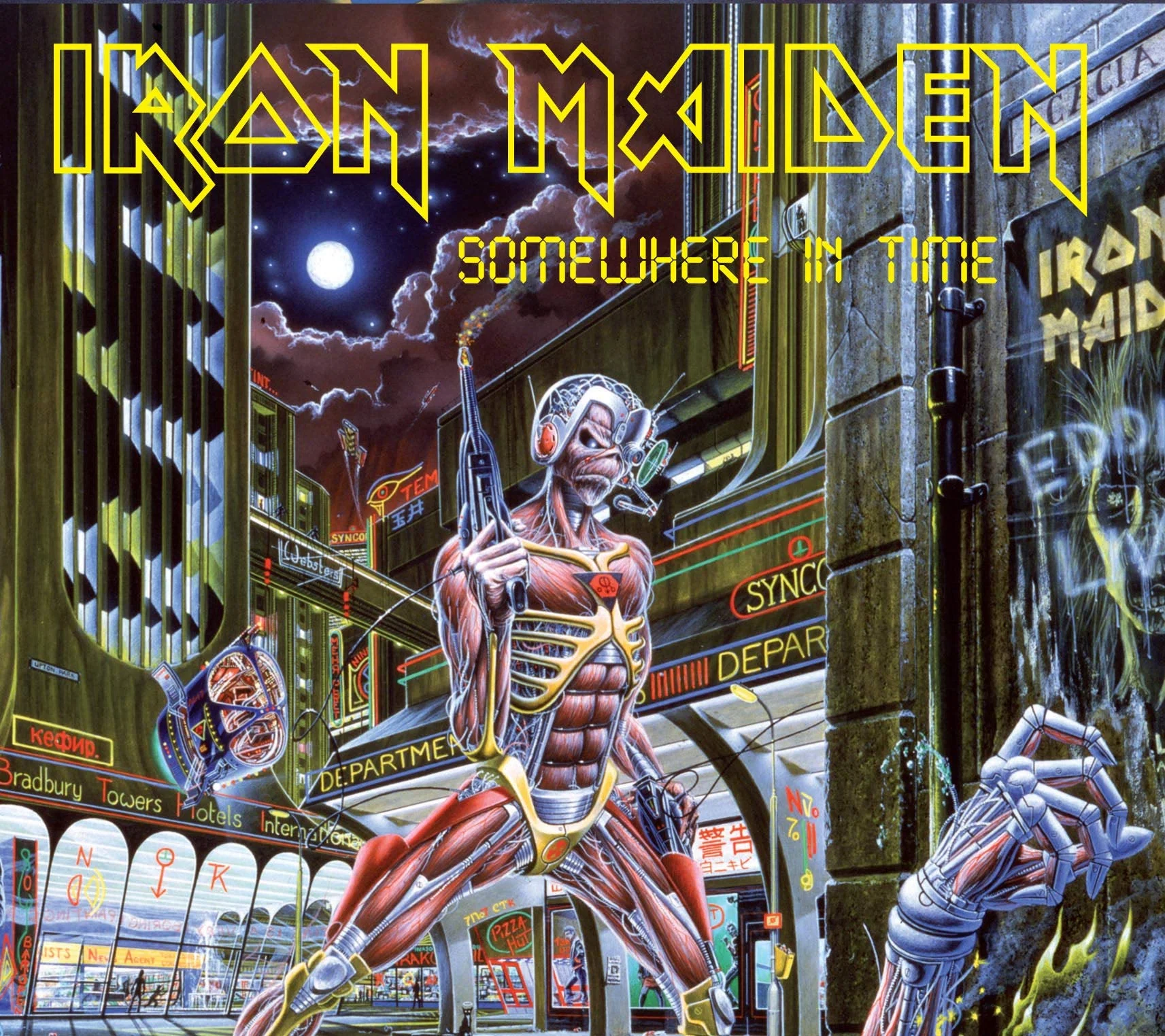 連載：1986年② Iron Maiden / Somewhere in Time 情報編｜ヴァジュラ??