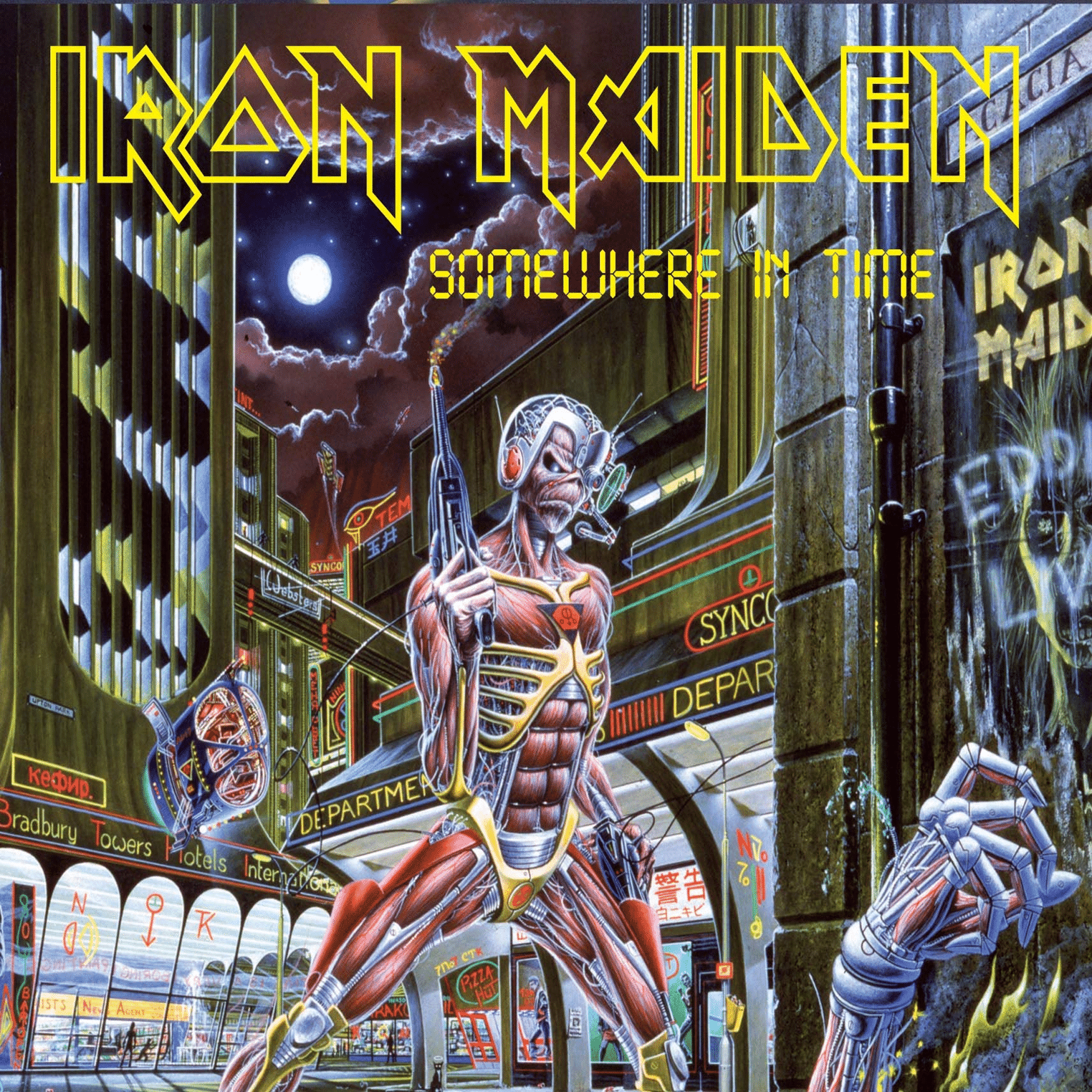 連載：1986年② Iron Maiden / Somewhere in Time 情報編｜ヴァジュラ𝔦𝔡