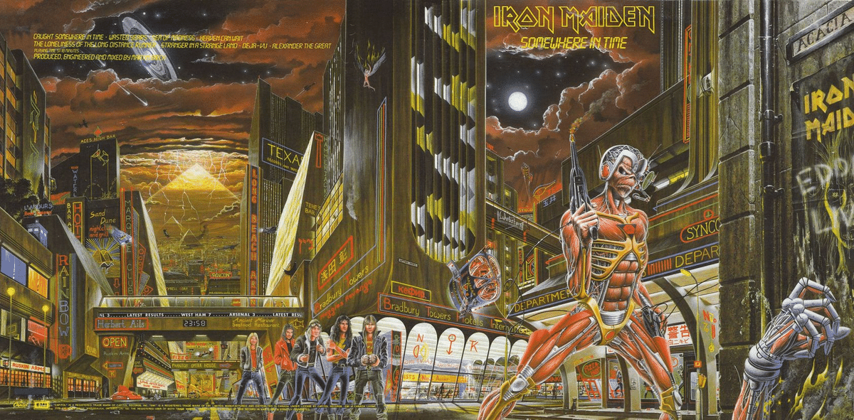Iron Maiden ‎– Somewhere In Time USオリジナル Iron Maiden ‎– Somewhere In Time USオリジナル
