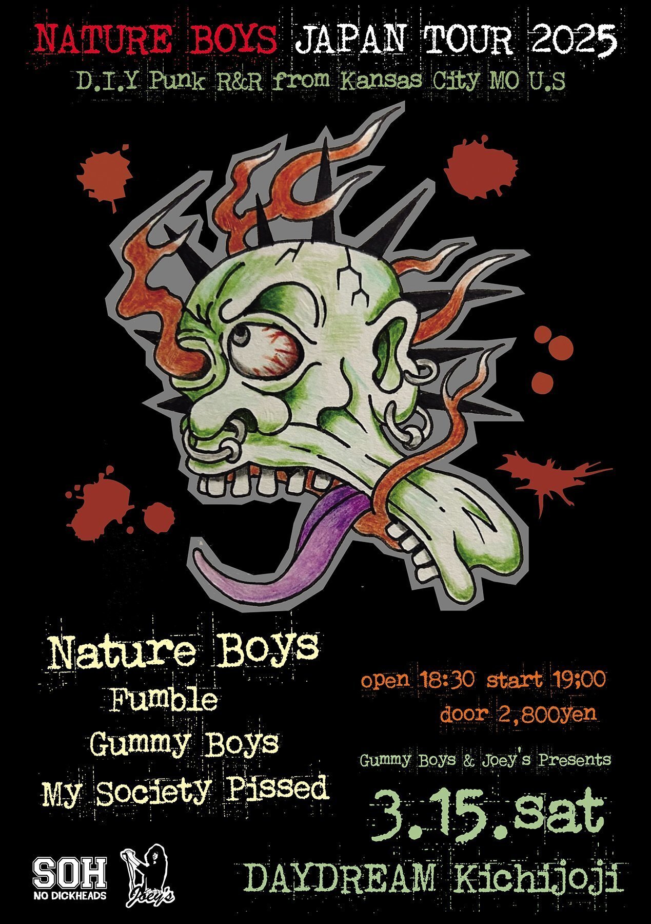 NATURE BOYS JAPAN TOUR 2025｜Yuki SP