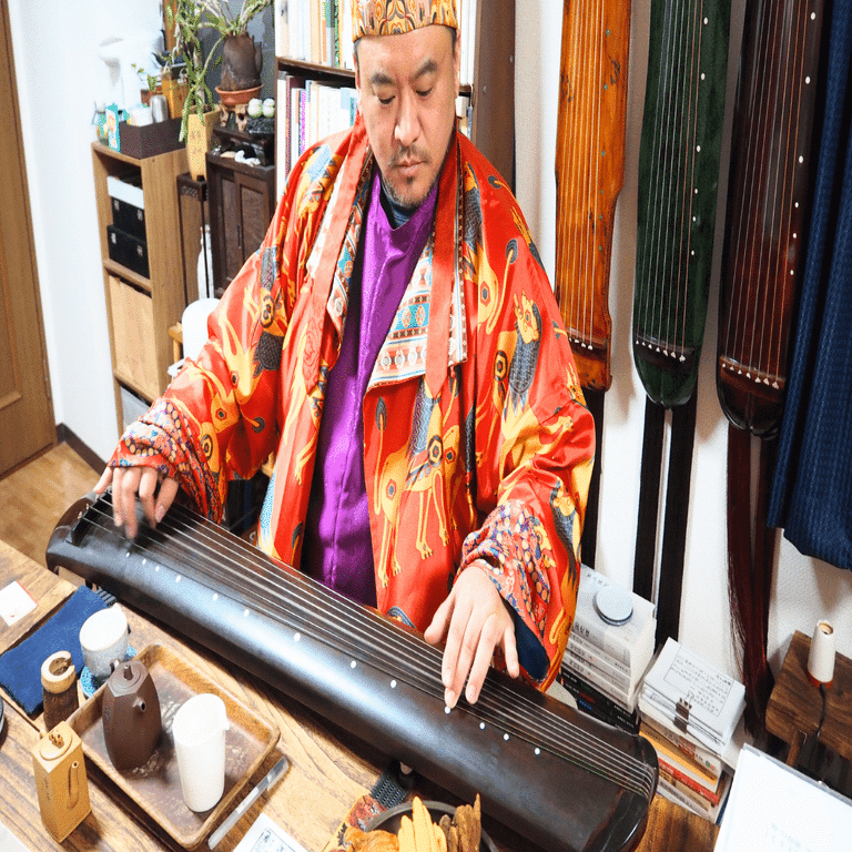 関西イキザマ図鑑】＃24 古琴とも呼ばれる古代中国の楽器 七絃琴（しち
