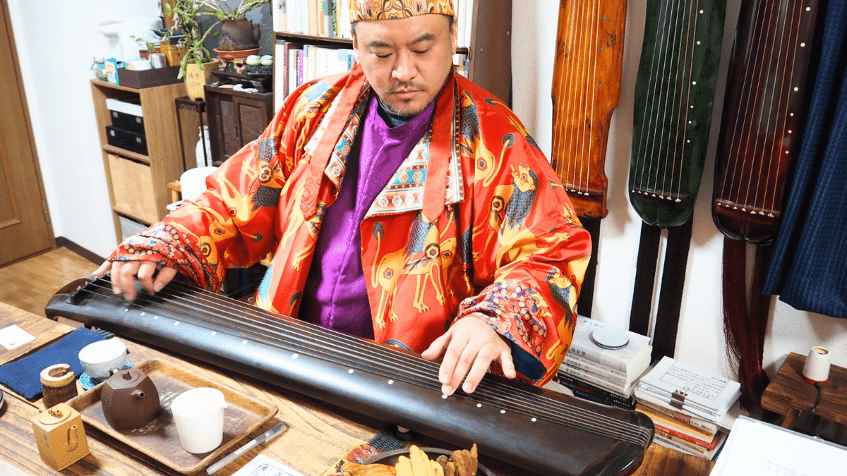 関西イキザマ図鑑】＃24 古琴とも呼ばれる古代中国の楽器 七絃琴（しち