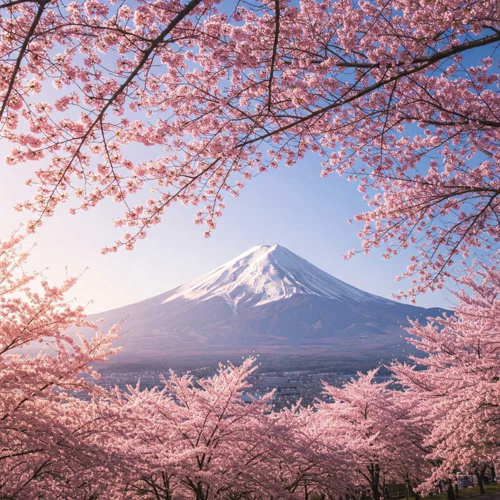 富士山 桜 春 フリー写真、フリー素材:お土産屋 雑貨 沖縄県南城市が届ける09