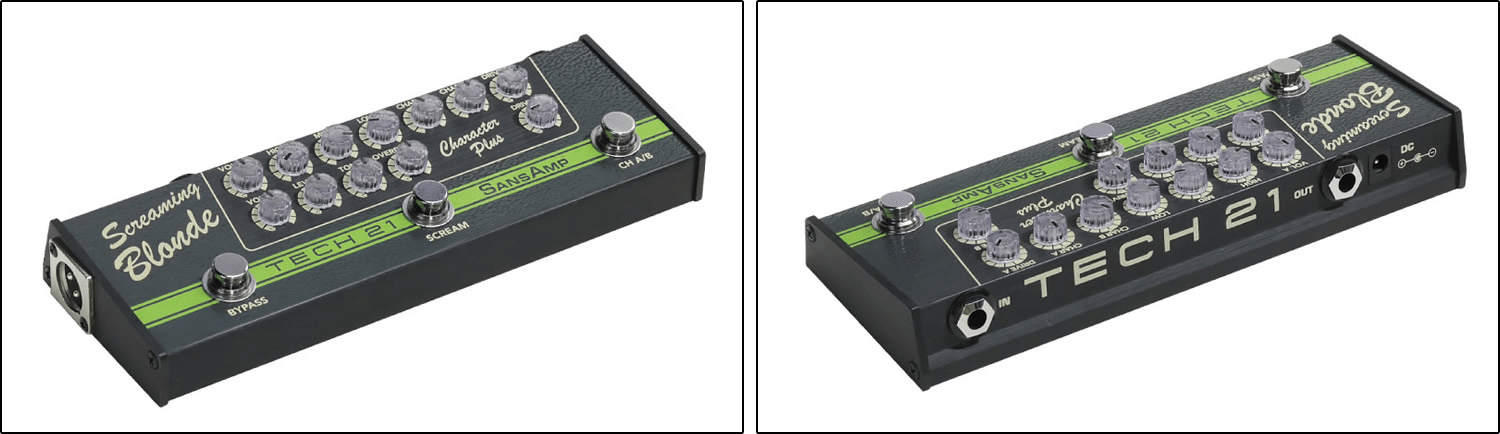 歴史的なアンプとエフェクトの組み合わせを再現した「SansAmp