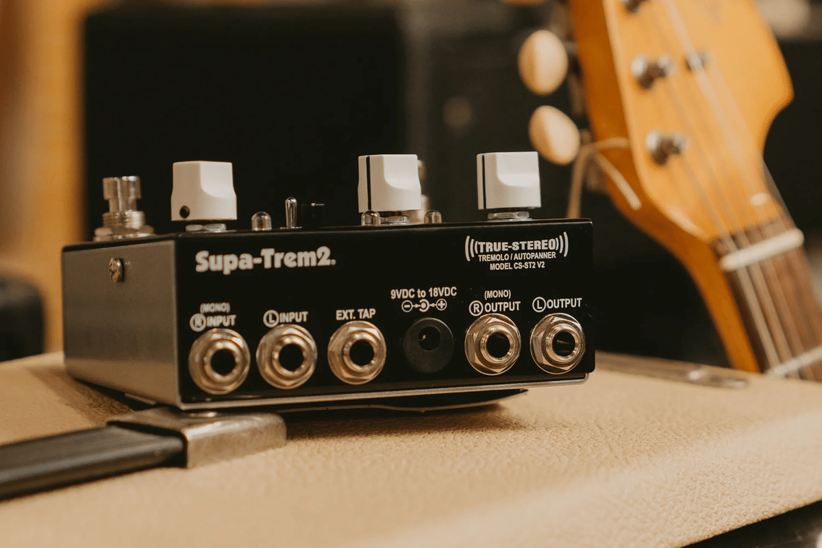 ギター Fulltone Supa Trem 2 Fulltone Supa-Trem 2 Tremolo Pedal Stereo | CME Gear Demo