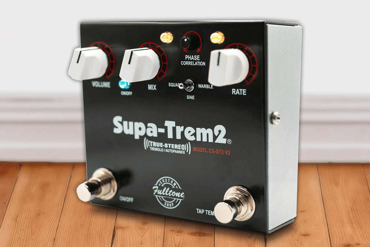 Fulltone Supa-Trem（トレモロペダル、初期版） Fulltone Supa-Trem Junior｜ミュージックランドKEY