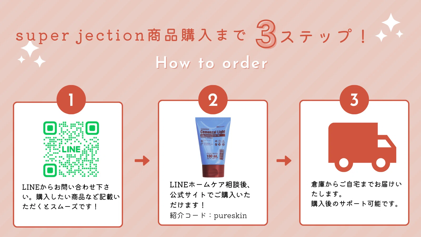 スーパージェクションってよく聞くけど何を買えばいい｜pure skin salon