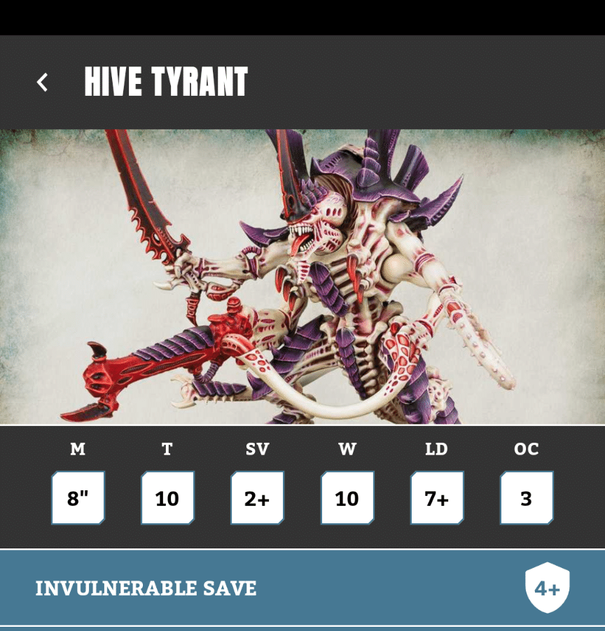 ティラニッドユニット評価2025 ハイヴタイラント編｜αΩ