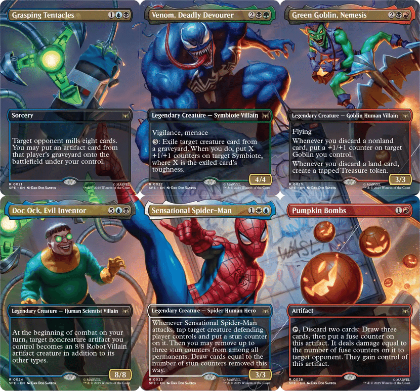 スパイダーマン公開！コラボカードって難しいね！｜サトPin