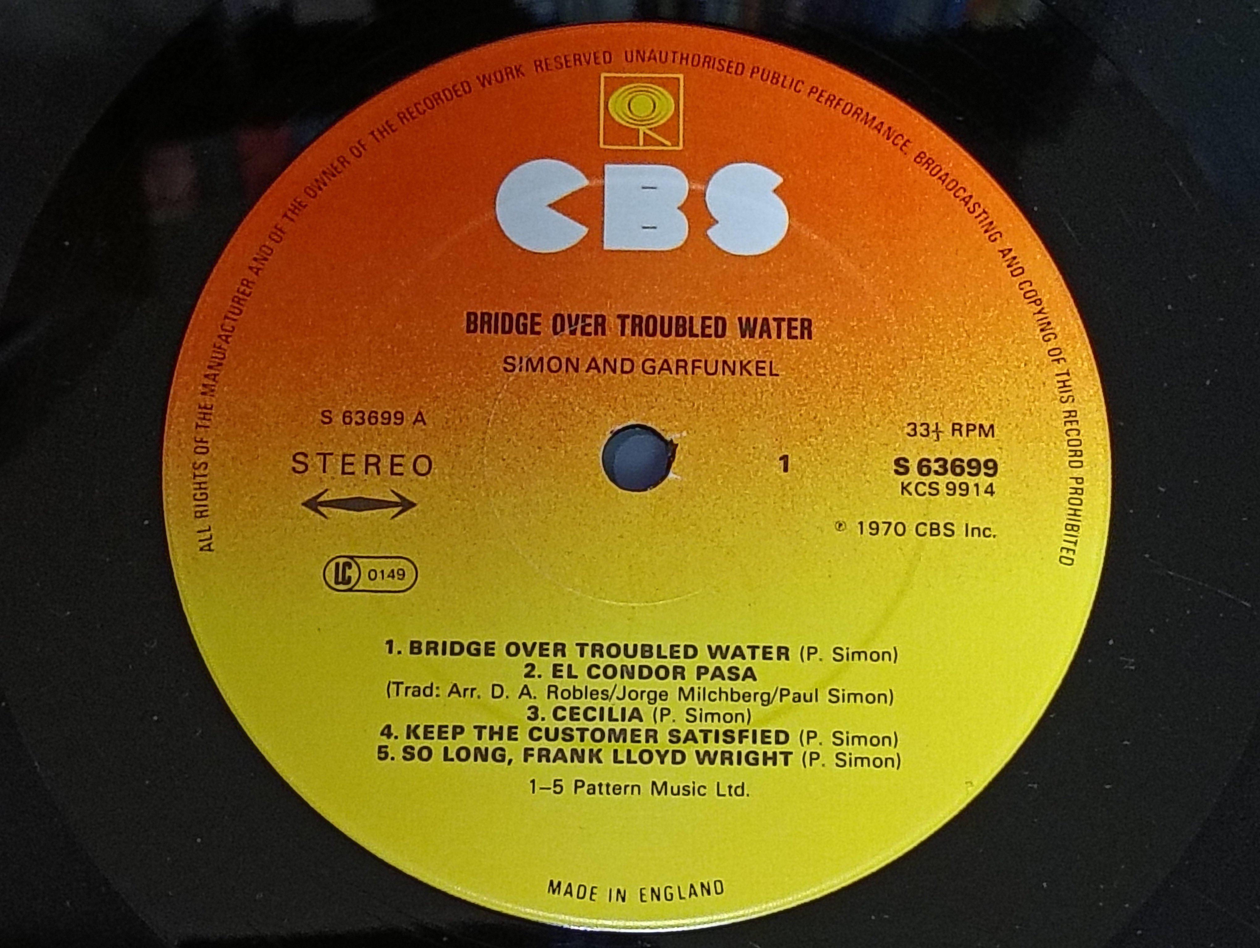 Bridge over Troubled Water】(1970) Simon & Garfunkel 黄金