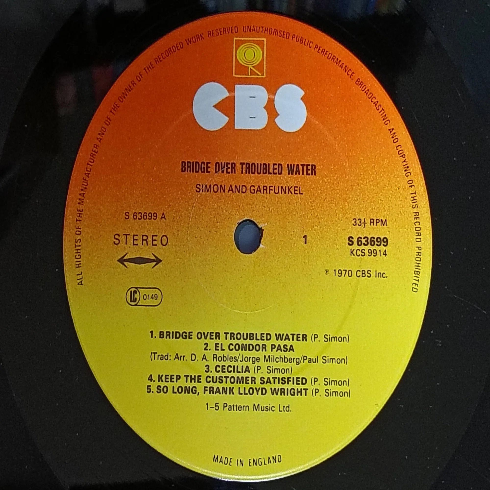 Bridge over Troubled Water】(1970) Simon & Garfunkel 黄金デュオ 