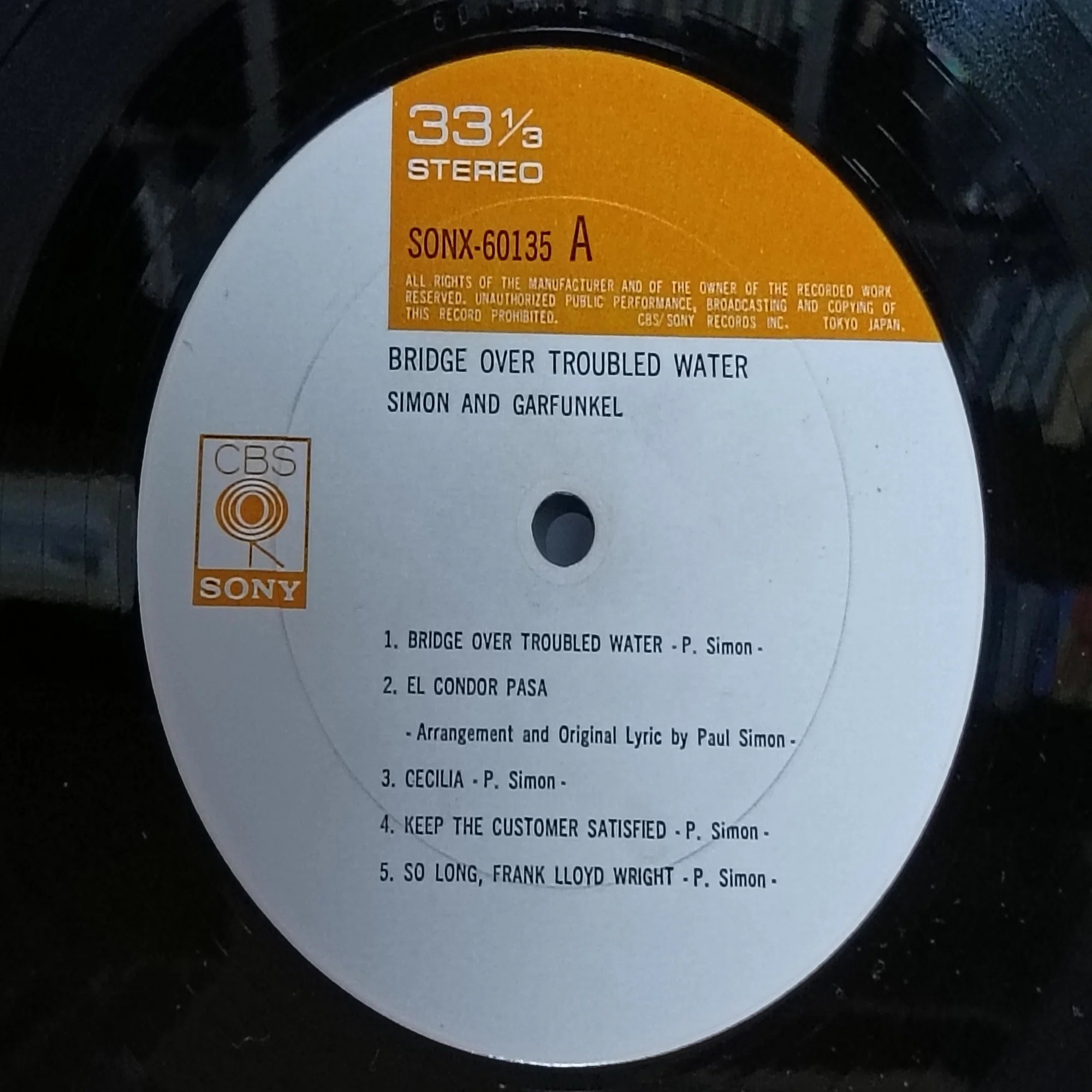 Bridge over Troubled Water】(1970) Simon & Garfunkel 黄金デュオ 