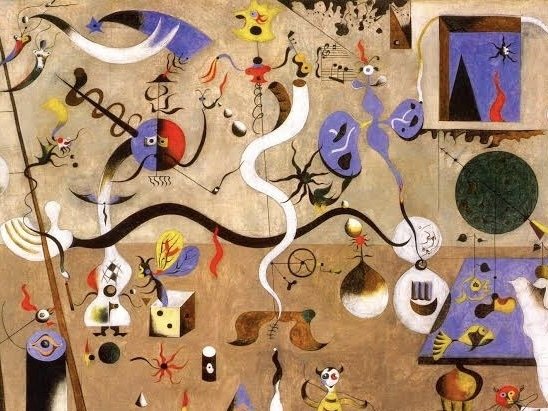 noteで学ぶ 世界の名画とアート思考 】 ジョアン・ミロの《アルレキン